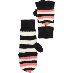NWT Kate Spade New York Heritage Stripe Pop Top Mittens (O/S)